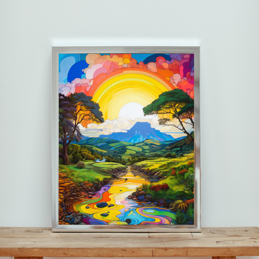 Discover A Spectrum of Serenity: Our Newest Art Piece